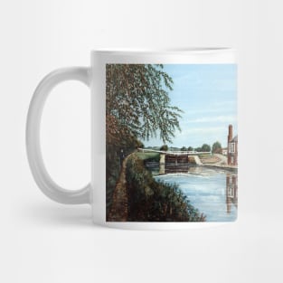 DOUBLE LOCKS, EXETER SHIP CANAL, DEVON Mug